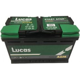 Batterie Lucas 12v 80Ah 800A START AND STOP 80Ah 800A START AND STOP