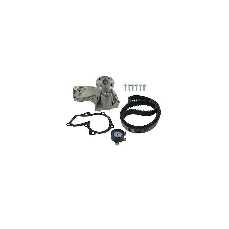 Pompe à eau + kit de courroie de distribution GATES pour Ford Fiesta Focus Fusion Mondeo Mazda 2 Volvo C30 S40 V50 kp15669xs