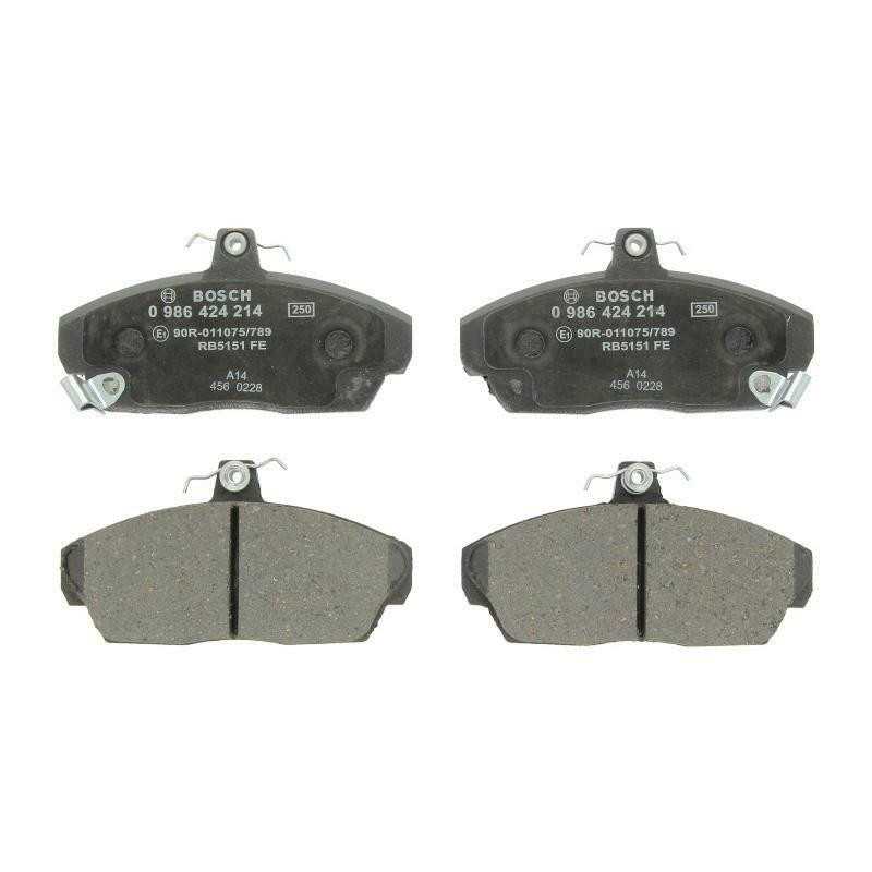 Jeu de 4 plaquettes de frein avant BOSCH pour Honda Civic 6 7 Concerto Rover 200 400 800 0 986 424 214