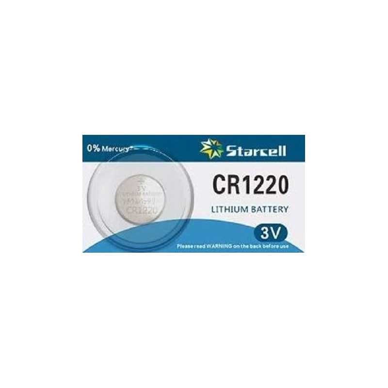 1 Pile bouton CR1220 3V lithium CR1220 1 Pile bouton CR1220 3V lithium CR1220