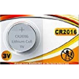1 Pile bouton CR2016 3V Lithium CR2016