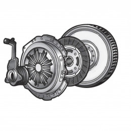 Kit d'embrayage + Volant moteur pour...