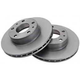 Jeu de 2 disques de frein avant BREMBO pour Citroen Jumper Fiat Ducato Peugeot Boxer 2.2 2.3 2.8 09.8931.21