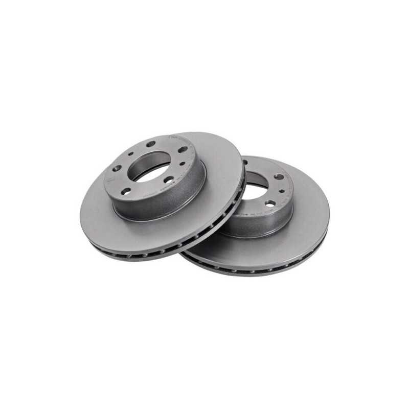 Jeu de 2 disques de frein avant BREMBO pour Citroen Jumper Fiat Ducato Peugeot Boxer 2.2 2.3 2.8 09.8931.21