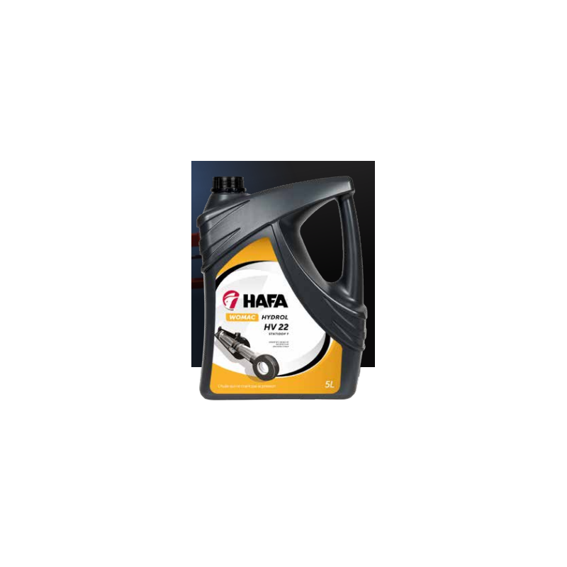 Huile Hydraulique WOMAC HYDROL HV 22 Bid 5L 3703 Huile Hydraulique WOMAC HYDROL HV 22 Bid 5L 3703