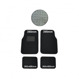 JEU DE 4 TAPIS EN MOQUETE + TALONETE