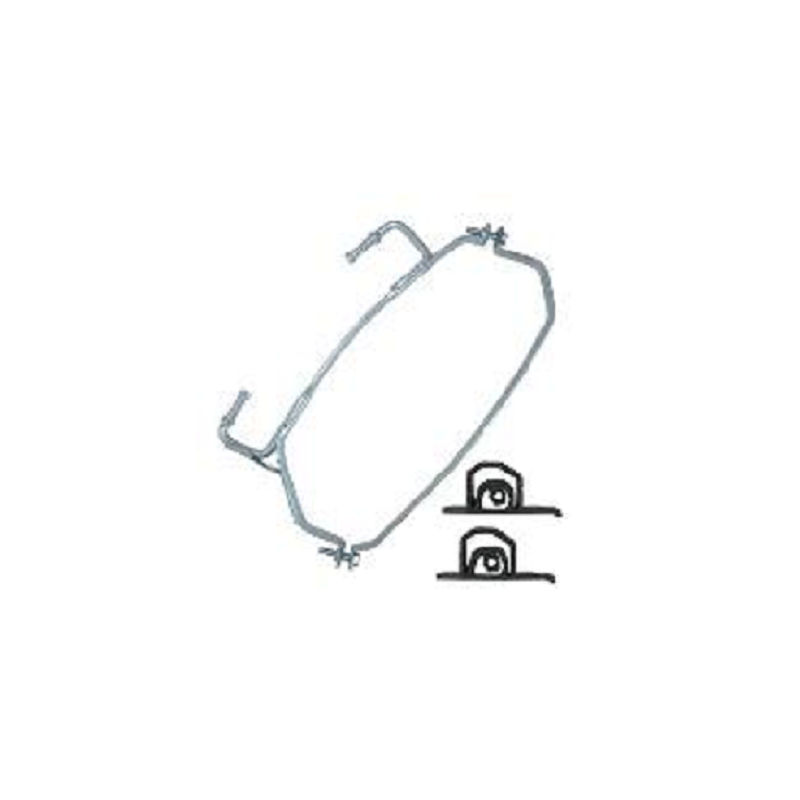 Collier + silentbloc silencieux d'échappement pour Mini R50 R53 R52 116CV 29 9 005 Collier + silentbloc silencieux d'échappement pour Mini R50 R53 R52 116CV 29 9 005
