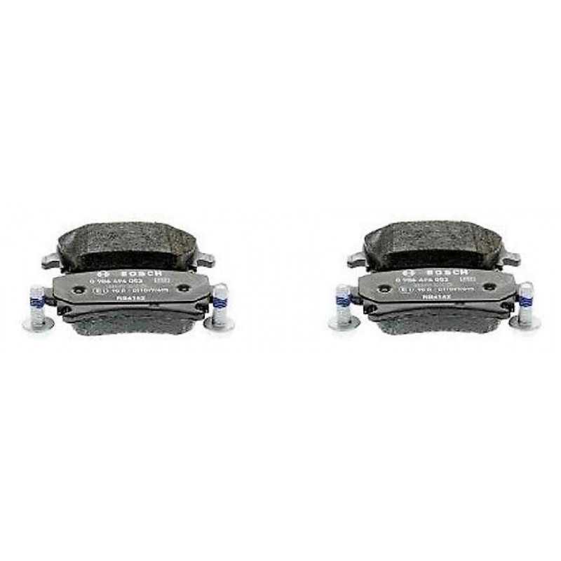 copy of Jeu de 4 plaquettes de frein arriere BOSCH pour Audi Seat Skoda Vw