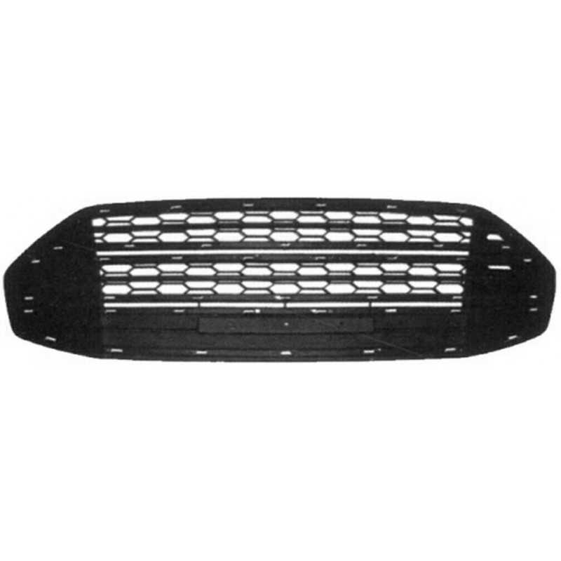 Grille centrale de pare choc avant pour Ford Ecosport de 10/13 à 10/17 Noire FD2300101C