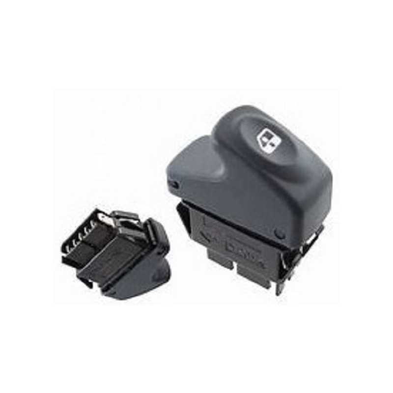 Bouton lève-vitre gris pour Renault Clio Megane Scénic Kangoo AN708G Bouton lève-vitre gris pour Renault Clio Megane Scénic Kangoo AN708G