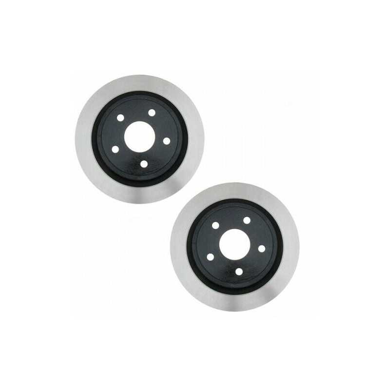 Jeu de 2 disques de frein arrière EICHER pour Dodge Ram 1500 Chrysler Aspen Ventilé 104018581