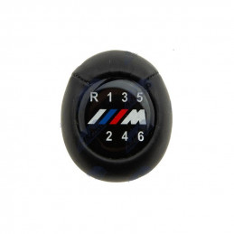 Pommeau de Changement de Vitesses pour BMW Série 1 3 5 X3 X5 (6 Vitesses) M-PAKIET GZB-BM-009