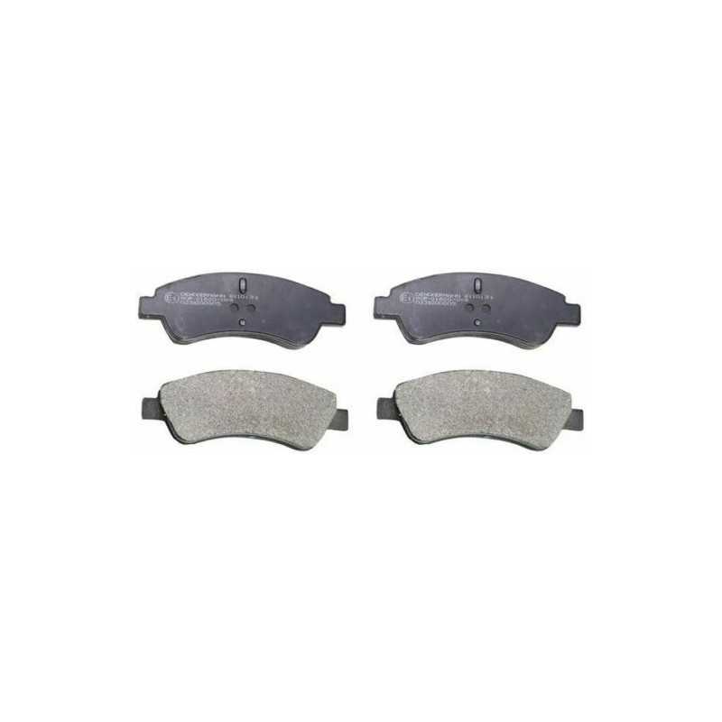 Jeu de 4 plaquettes de frein avant pour Citroën Berlingo C2 C3 C4 DS3 Xsara DS DS3 Peugeot 307 Partner I B110131