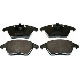 Jeu de 4 plaquettes de frein arrière pour Citroën C4 Peugeot 307 B110947