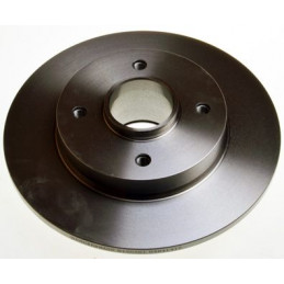 Jeu de 2 disques de frein arrière plein pour Citroen C3 picasso C4 DS3 Peugeot 207 307 B130501