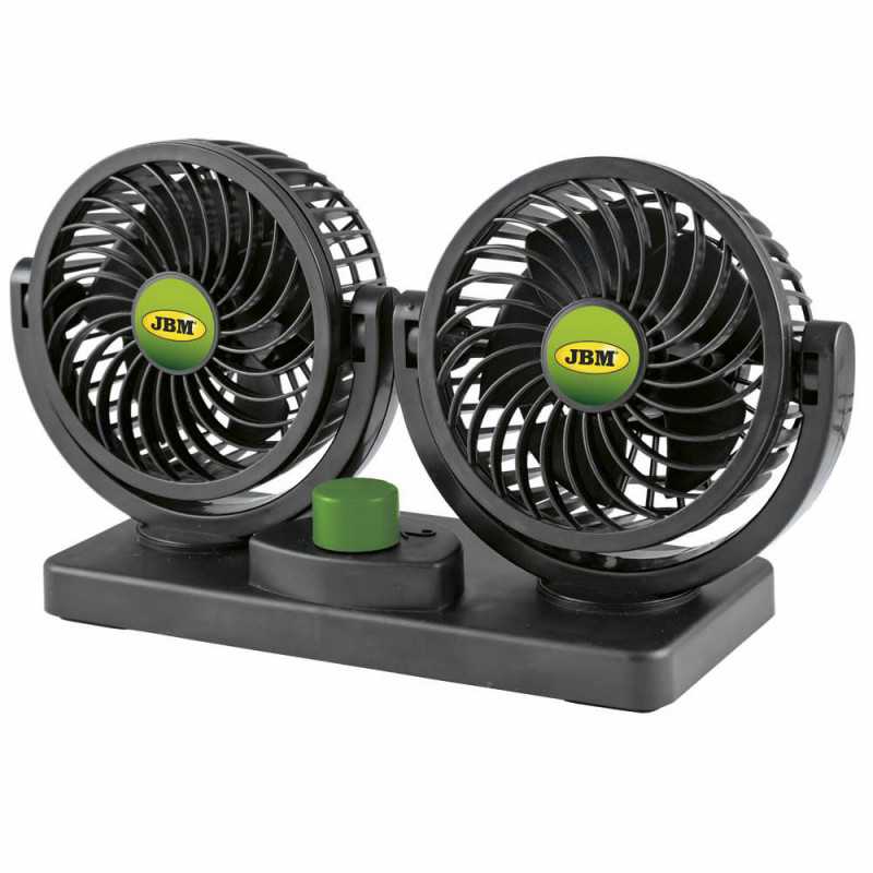 VENTILATEUR DE VOITURE DOUBLE 4"- 12 V 53600 VENTILATEUR DE VOITURE DOUBLE 4"- 12 V 53600