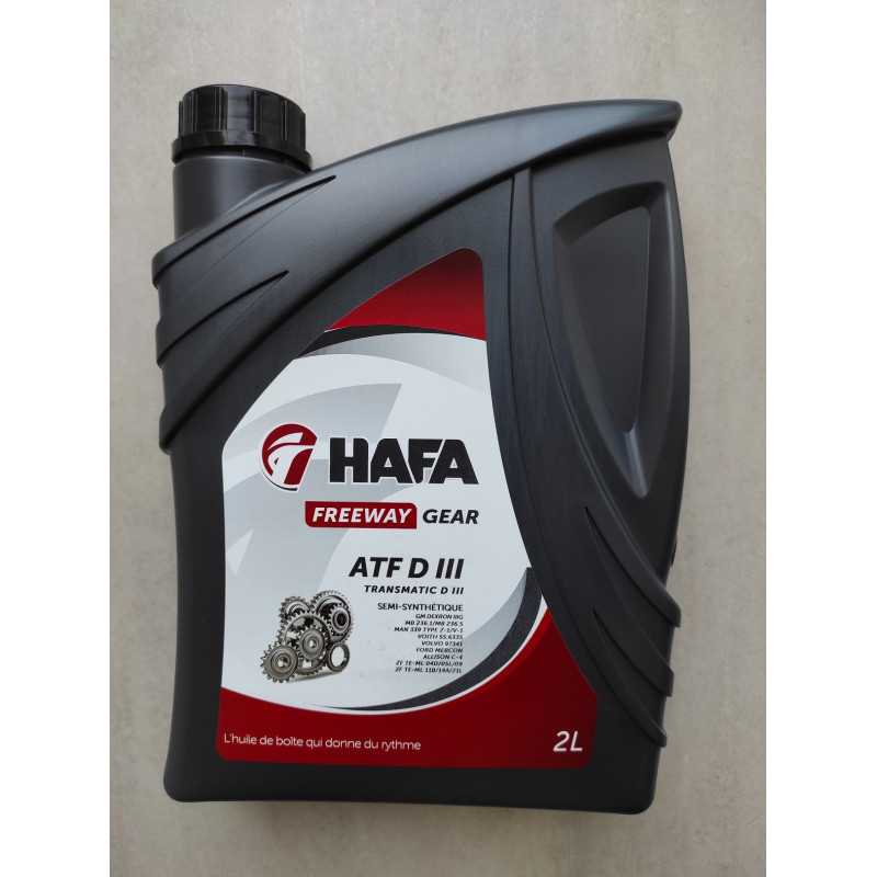 Huile ATF Dexron 3 - bidon de 2 litres ATF D III 2L Huile ATF Dexron 3 - bidon de 2 litres ATF D III 2L