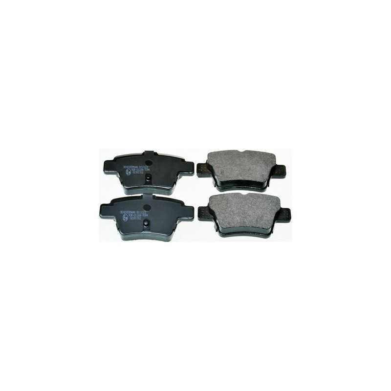 Kit de plaquettes de frein, frein à disque pour Citroën C4 Peugeot 207 307
