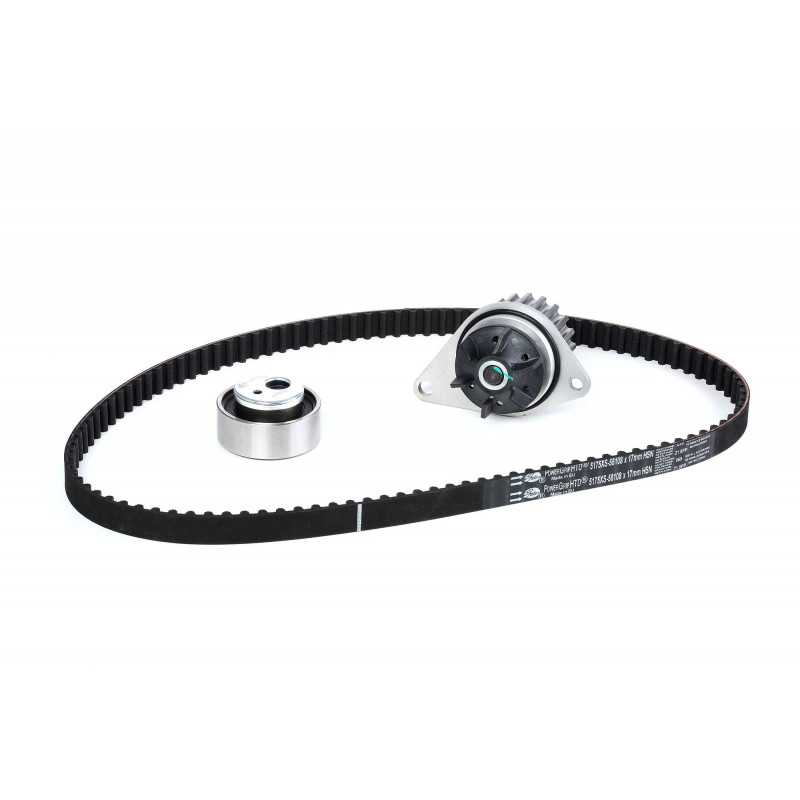 Pompe à eau + kit de courroie de distribution SNR pour Citroen Ax Berlingo Saxo Xsara Zx Peugeot 106 205 206 306 307 kdp459.030