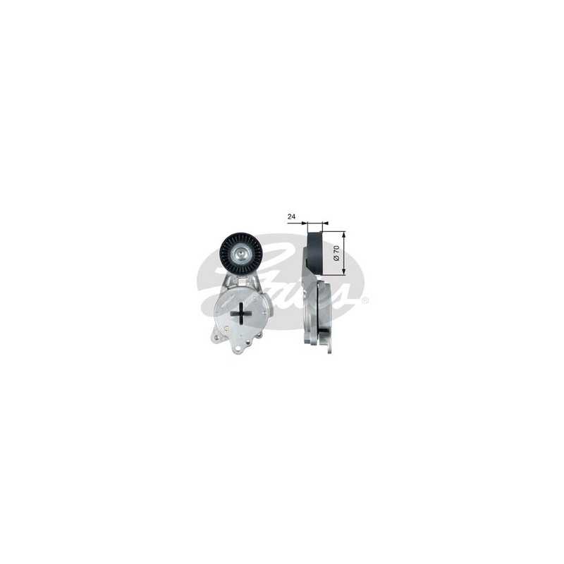 Galet tendeur GATES pour Subaru Trezia II Toyota Auris Corolla Urban Verso Yaris T39268 Galet tendeur GATES pour Subaru Trezia II Toyota Auris Corolla Urban Verso Yaris T39268
