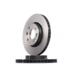 Jeu 2 disques de frein avant BREMBO pour Dacia Dokker Lodgy Lada Vesta Mercedes-Benz Citan Renault Captur Clio IV Kangoo Zoe ...