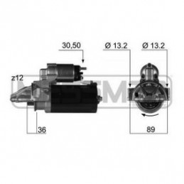 Démarreur Messmer 12V pour Citroën Jumper II Fiat Ducato III Ford Transit Mk6 Peugeot Boxer 220353A