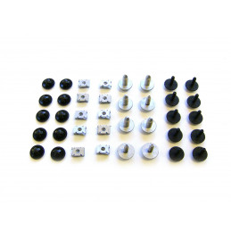 Kit de clips pour protections de moteur pour Audi A3 de 05/03 à 04/08 RX90207