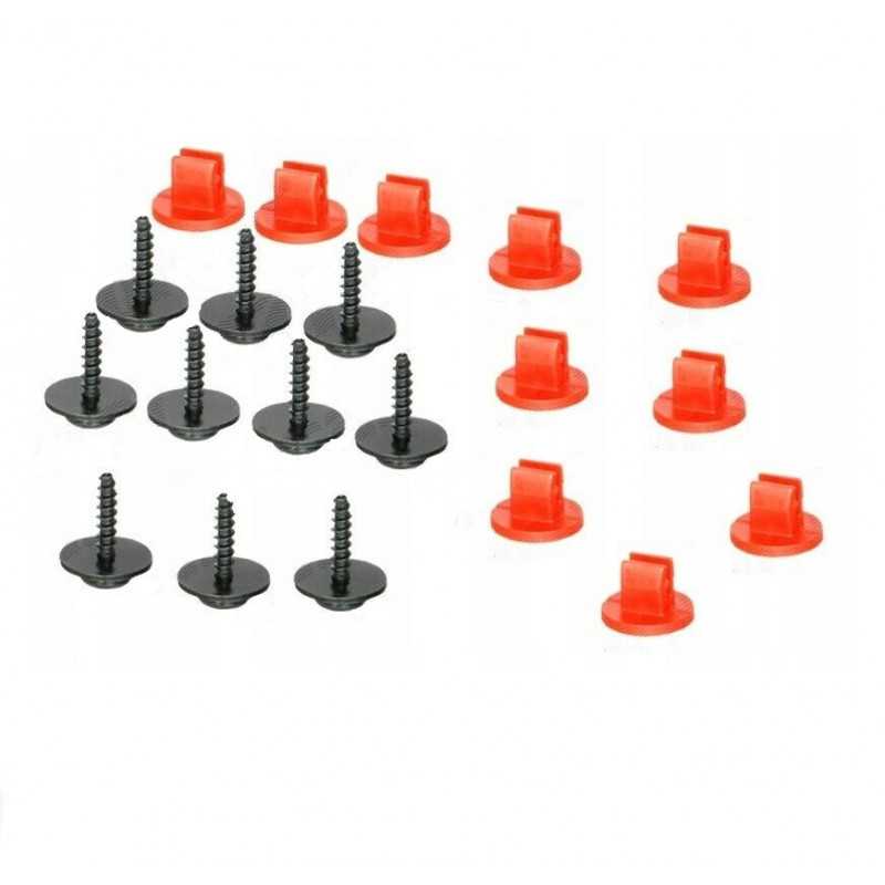 Kit de clips pour protections de moteur pour Ford Focus II Focus III Mondeo RX90228 Kit de clips pour protections de moteur pour Ford Focus II Focus III Mondeo RX90228