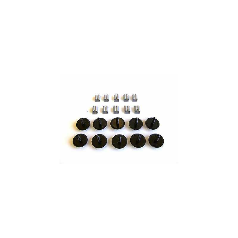 Kit de clips pour protections de moteur pour Mercedes-Benz 190 Classe C Classe E RX90230 Kit de clips pour protections de moteur pour Mercedes-Benz 190 Classe C Classe E RX90230