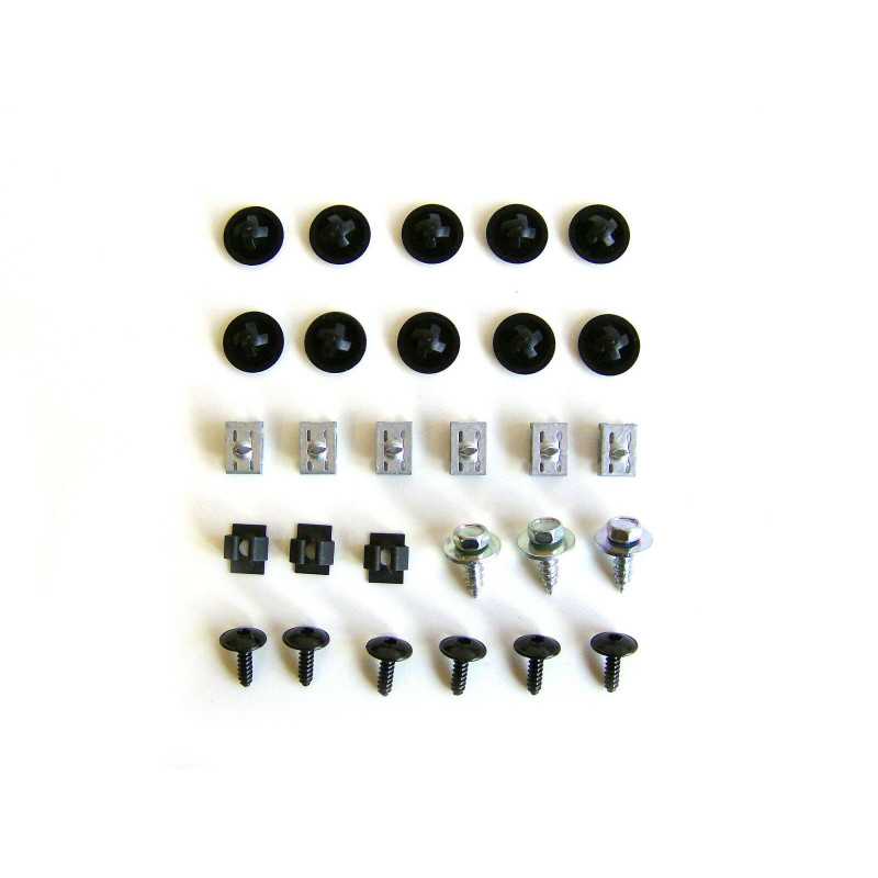 Kit de clips pour protections de moteur pour Audi A1 Seat Cordoba Ibiza Skoda Fabia Roomster Volkswagen Polo RX90222