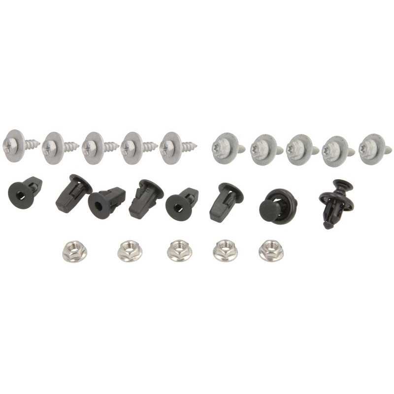 Kit de clips pour protections de moteur pour Toyota Yaris de 01.06 à 03.09 RX90221 Kit de clips pour protections de moteur pour Toyota Yaris de 01.06 à 03.09 RX90221