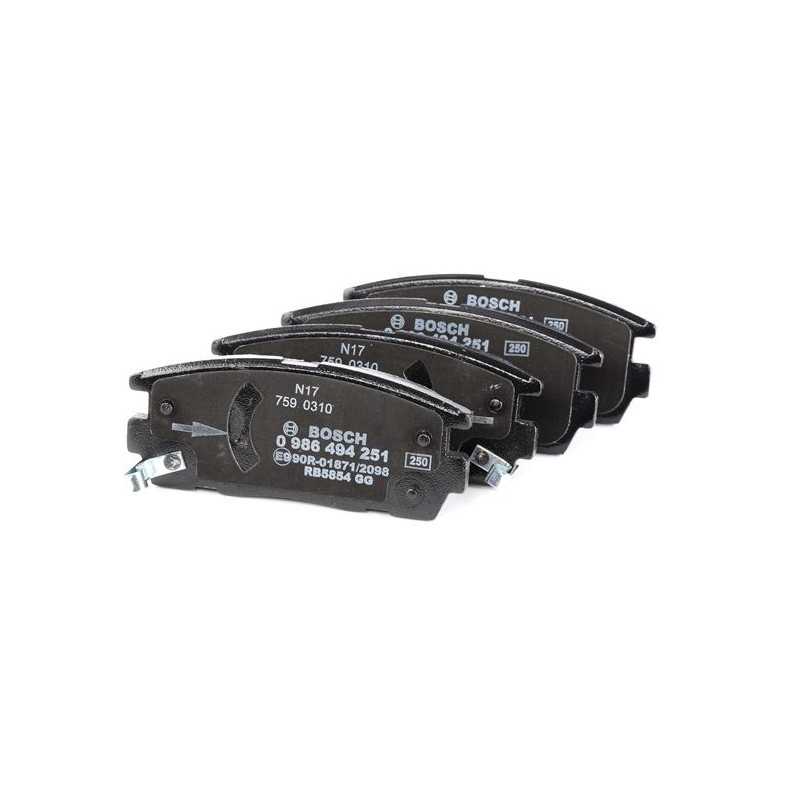 Kit de plaquettes de frein, frein à disque BOSCH pour Chevrolet Captiva Opel Antara Vauxhall Antara