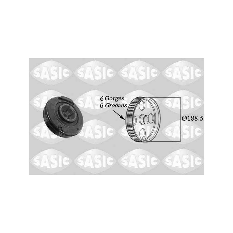Poulie, vilebrequin pour Audi A6 Volvo 850 S70 S80 V70 Volkswagen Crafter LT Transporter 9001807 Poulie, vilebrequin pour Audi A6 Volvo 850 S70 S80 V70 Volkswagen Crafter LT Transporter 9001807