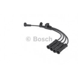 Jeu cable d'allumage, fils bougie BOSCH pour Dacia Logan Sandero Renault Kangoo Logna Megane 1 Thalia 0 986 357 256