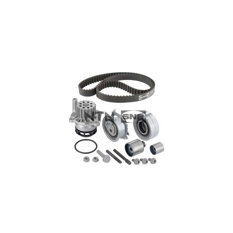 Pompe à eau + kit de courroie de distribution SNR pour Audi Skoda Volkswagen KDP457.730 Pompe à eau + kit de courroie de distribution SNR pour Audi Skoda Volkswagen KDP457.730