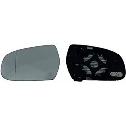 Verre de rétroviseur avec support chauffant droit pour Audi A3 A4 A5 6432785