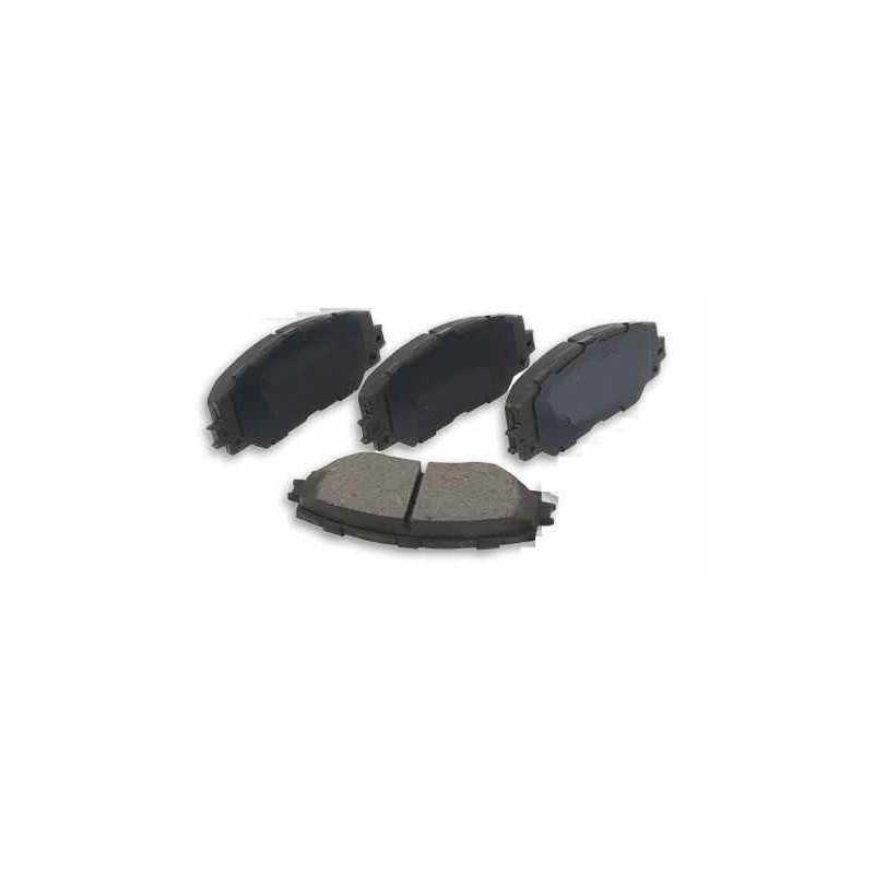 Jeu de 4 plaquettes de frein avant BREMBO pour Nissan Primastar Opel Vivaro Renault Trafic 2 P56061 Jeu de 4 plaquettes de frein avant BREMBO pour Nissan Primastar Opel Vivaro Renault Trafic 2 P56061