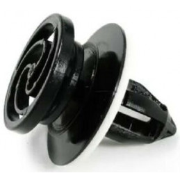 10 Clips, rivet noir et blanc pour panneau aménagement intérieur pour Vw Audi A4 et S4 Avant Sedan Cabriolet Quattro 2005 0319