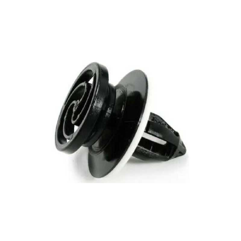 10 Clips, rivet noir et blanc pour panneau aménagement intérieur pour Vw Audi A4 et S4 Avant Sedan Cabriolet Quattro 2005 0319