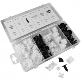 COFFRET DE CLIPS EN PLASTIQUE POUR MERCEDES BENZ 95 PCS