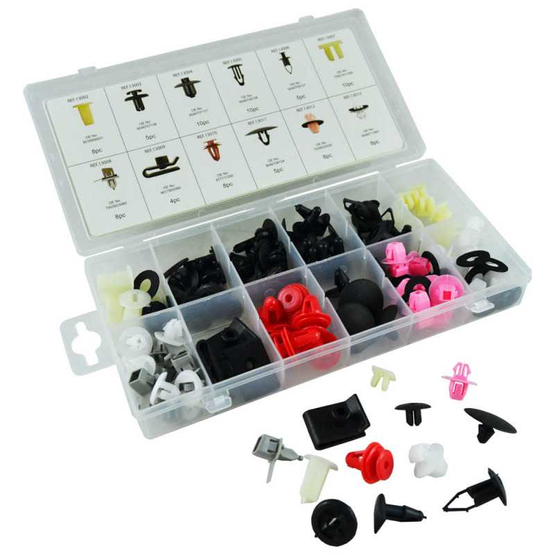 COFFRET DE CLIPS EN PLASTIQUE POUR TOYOTA / LEXUS 89 PCS 52886 COFFRET DE CLIPS EN PLASTIQUE POUR TOYOTA / LEXUS 89 PCS 52886