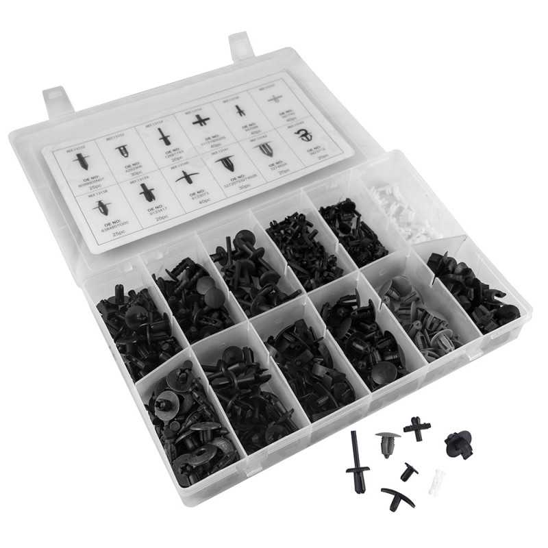 COFFRET DE CLIPS EN PLASTIQUE POUR VOLVO 350 PCS