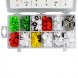 KIT DE 96 CLIPS POUR PANNEAUX DE PORTE/MOULURES MERCEDES-BENZ
