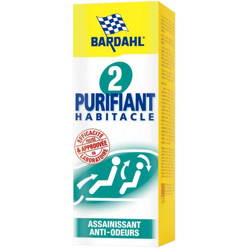 Purifiant habitacle Bardahl 4404 - 125ml 4404