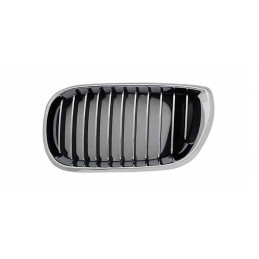 Grille de calandre Gauche CHROMEE et noire pour Bmw serie 3 E46 1812002