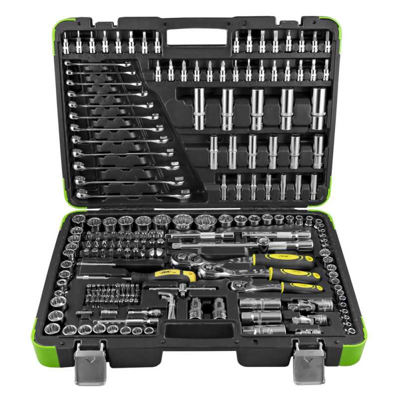 Coffret de douilles 216 pièces 12 pans