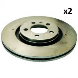 Jeu de 2 Disques de frein avant pour B130037