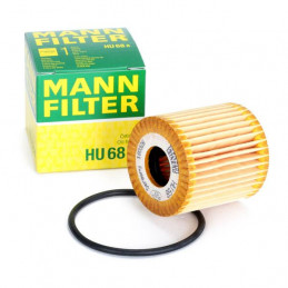 Filtre à huile MANN FILTER pour Smart Cabrio Fortwo Crossland Roadster 0.6 0.7 0.8 HU 68 x