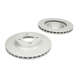 Jeu de 2 disques de frein avant Mintex troen Jumpy Dacia Logan Sandero Renault Clio 4 Twingo 2 1.2 1.5 1.6 B130656