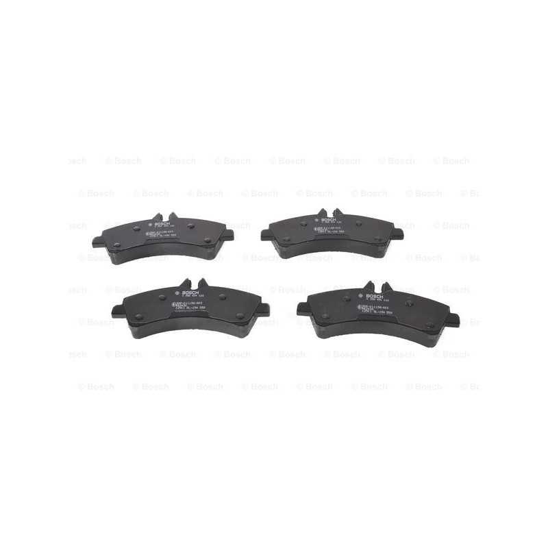 Jeu de 4 plaquettes de frein arrière BOSCH pour Mercedes Sprinter 4-t 4.6-t 5-t Vw Crafter 30-50 0 986 494 122